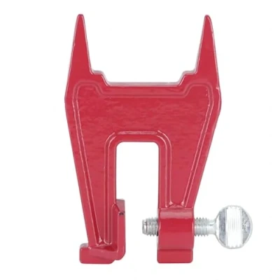 Image of VIFER Chainsaw Stump Vise Portable Chain Saw Filing Universal Sharpener Metal Sharpening Tool Guide Bar Clamp, Red