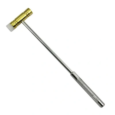 Image of BRASS FIBRE HAMMER : Jewellery Nylon Craft Doming Dapping Metal Forming Tool (135)