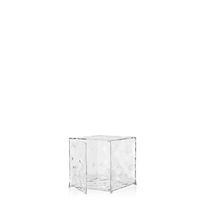 Image of Kartell 3510B4 Optic Box with Doors cristallo