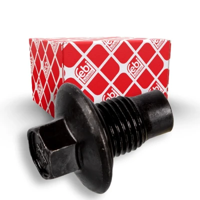Image of 031132, 31132 Drain Plug FEBI BILSTEIN 21096 Steel 13 with seal ring FORD: FOCUS Mk4 Hatchback, 2, 3, LAND ROVER: Range Rover 3