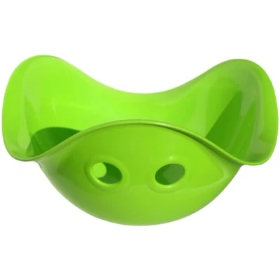 Image of MOLUK Bilibo Plastic Toys for Kids, Toddler Skills Toy, Gift Baby Fidget Bowl, Hand Eye Coordination, STEM Learning, Motor Skills, Travel Friendly, Indoor, Outdoor Play, 2 years, Green