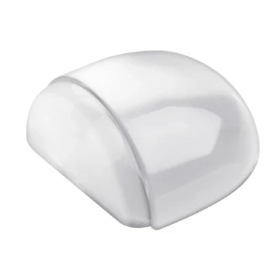 Image of Master Door Stop Transparent 26 x 42 mm Floor Mounted Self Adhesive Removable without Leaving Behind Wall Rubber Buffer Protector 431767