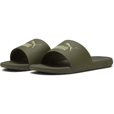 Image of PUMA Unisex Cool CAT 2.0 Slide Sandal, Loden Green Calming Green, 4 UK