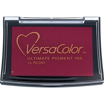 Image of Tsukineko VC016 Versacolor Pigment Ink Pad Peony