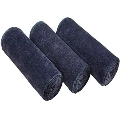 Image of MAYOUTH Microfiber Sports Towels Fast Drying &amp; Absorbent Gym Towel Workout Sweat for Fitness,Yoga, Camping 3 Pack 40cm X80cm, Grey