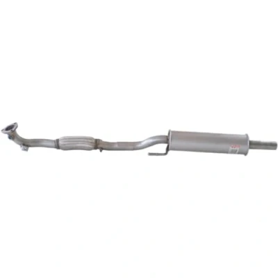 Image of 6Q0253091AB, 6R0253091A Front Silencer BOSAL 281 483 VOLKSWAGEN: Polo V Hatchback, IV Hatchback