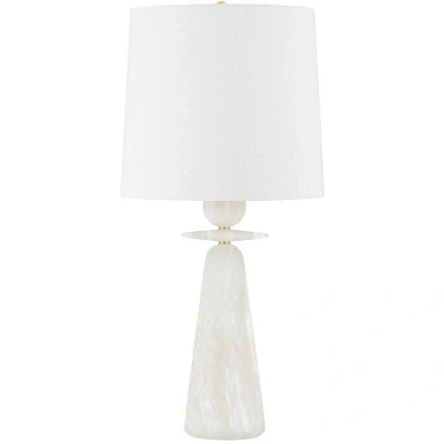 Image of Montgomery 1 Light Table Lamp Brass, Linen, 2700K
