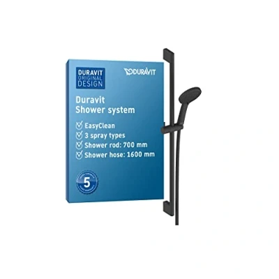 Image of Duravit UV0680002046 Universal Shower System, Black Matt
