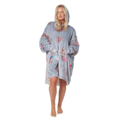 Image of GC GAVENO CAVAILIA Oversized Hoodie Blanket Men Women Giant Sweatshirt Hooded With Pockets Sherpa Fleece Wearable Throw Hoody One Size Fit All
