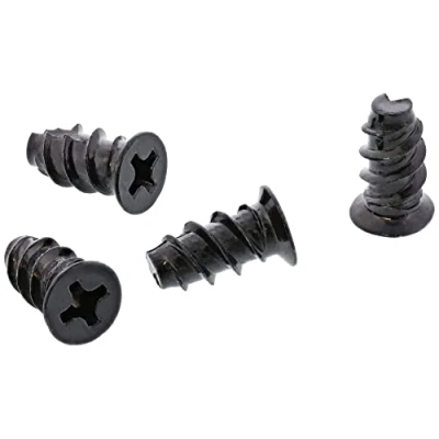 Image of InLine 33371D50 Pack of Fan Screws, 5.0 x 10.0 mm, Black