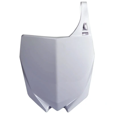 Image of Polisport Yamaha Number Plate YZ 125 250 2015 2020 YZF 2010 2018 450 10 2017, White Motocross4u