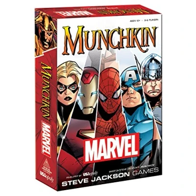 Image of Steve Jackson Games Munchkin: Marvel Board Game
