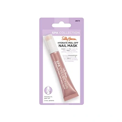 Image of Sally Hansen, Spa Collection Hydrate peel Off, moisturising off nail mask with hyaluronic acid for dry nails and cuticles, 8 ml