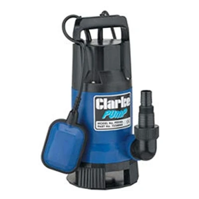Image of Clarke 7236044 Dirty Water Pump With Float Switch 230v 216 Litre per min by International,Black