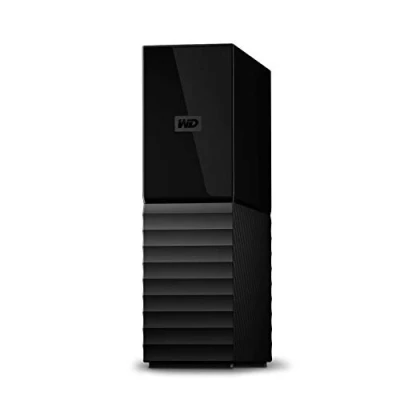 Image of WD 16TB My Book external hard drive, Desktop HDD with Password Protection, USB 3.0, SuperSpeed USB, software for device management, backup, hardware encryption, works PC and Mac, Black