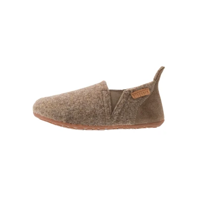 Image of Bisgaard Sailor HOME SHOE Slippers for kids, Size: 13.5K, Camel Leather and textile