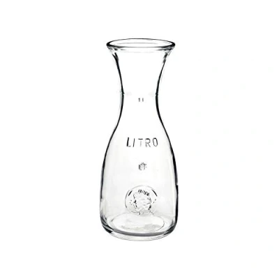Image of Bormioli Rocco 184179MU3321990 Misura Wine Carafe, Transparent, 1,000 ml, Glass, 34 Fluid_Ounces