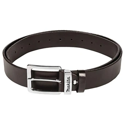 Image of Makita E 05387 Leather Belt, Brown, Size L