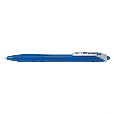 Image of Rexgrip Begreen Retractable Ballpoint Pen Blue 0.7mm Tip Pilot