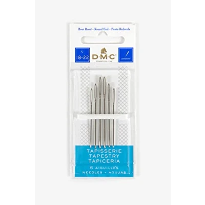Image of DMC 1767 18/22 Tapestry Hand Needles, 6 Pack, Size