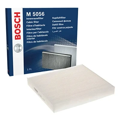 Image of 1718237, 2286591, 2288109, AB3919N619A, AB3919N619AA Pollen Filter BOSCH 1 987 435 056 Particulate 215mm 233mm 30mm FORD: Ranger Mk3
