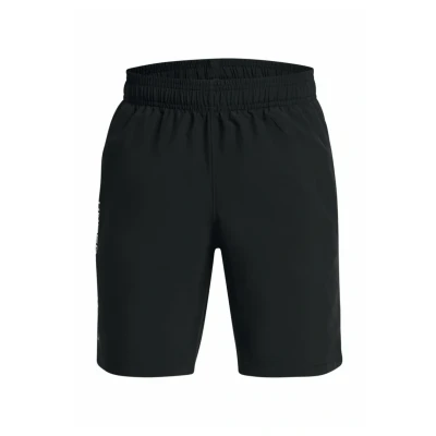 Image of Under Armour TECH Wordmark Sports shorts Black for kids, Size: 7y,