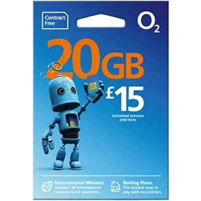 Image of O2/02 £15/month for 6GB Data, 250 minutes, texts. Big Bundle Tariff. Superfast 4G Internet Pay As You Go Prepay Multi Sim Includes NANO/MICRO/STANDARD Simcard Card all Mobile Phones.