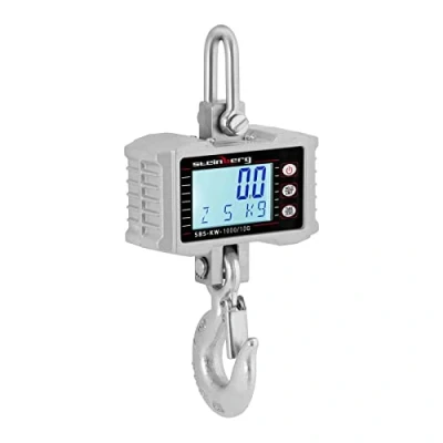 Image of Steinberg Systems SBS KW 1000/10G crane scales 1.000 kg / 0,5 LCD Aluminium