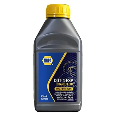 Image of Napa DOT 4 ESP Fully Synthetic Brake &amp; Clutch Fluid (NBF4500) 500ml 0.5L