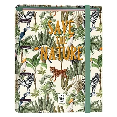 Image of DOHE WWF Save The Nature Refillable Ring Binder 35 mm