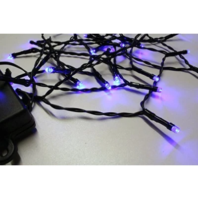 Image of 30 Blue LED Outdoor Waterproof Battery 8 Multi Function with Timer String Lights Xmas Garden Christmas Party Fairy
