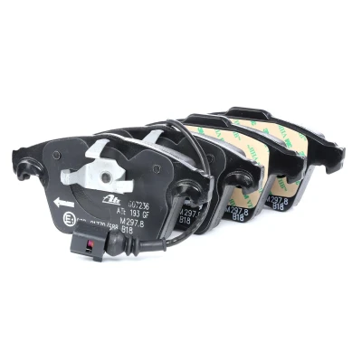 Image of 7H0698151, 7H0698151B, JZW698151Q Brake pad set ATE 13.0460 7236.2 incl. wear warning contact VOLKSWAGEN: Multivan 5 (7HM, Transporter Bus