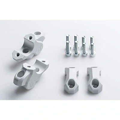Image of SW MOTECH Bar Back H=32 mm. 25 Silver. BMW Models