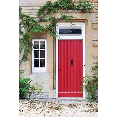 Image of Personalised, Custom Made Frosted Window Film with Personalised House Door Number Silhouette Cut Out, Glass Sticker, and Privacy Decorative Covering, Up to (100cm x 100 cm) Sty13