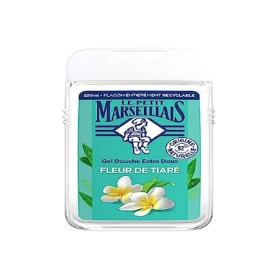 Image of Le Petit Marseillais Extra Gentle Shower Gel Tiare Flower 250ml