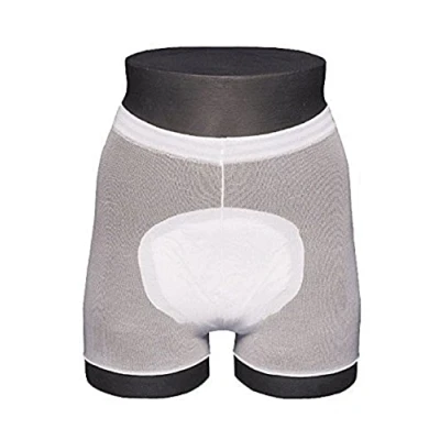 Image of Abena Abri Pant with Legs Large Brown 80 120 cm Protective Briefs