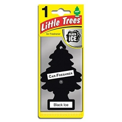Image of Car Freshener 10155 Little Tree Air Black Ice by Freshner