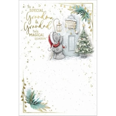 Image of Me To You Bear Special Grandma &amp; Grandad Christmas Card
