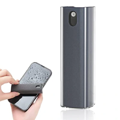 Image of Alyvisun Screen Cleaner Kit (Liquid NOT Included), 3 in 1 Tool with Microfiber Cloth, Portable Refillable Laptop Spray Bottle for Phone/TV/Monitor/Computer/Car