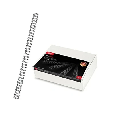 Image of GBC WireBind Binding Wires, 9.5 mm, 85 Sheet Capacity, A4, Black, Pack of 100, RG810610