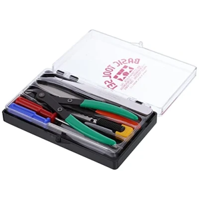 Image of TAMIYA 74016 Set Basic Making, Craft Tool, Tweezers, Model Building Accessories, 300174016, S