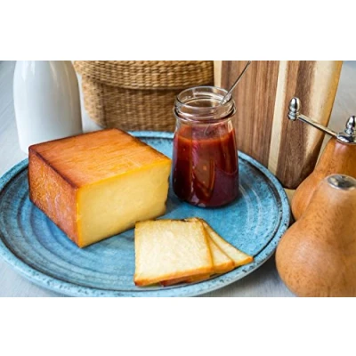 Image of Port of Lancaster Smokehouse Smoked Mature Cheddar Cheese min 100g