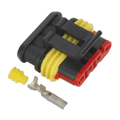 Image of Sealey Superseal Female Connector 4 Way Pack of 3