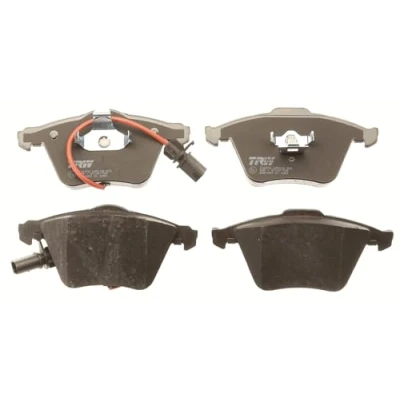 Image of 4F0698151D, 4F0698151K Brake pad set TRW COTEC GDB1659 incl. wear warning contact AUDI: A6 C6 Avant, Saloon, A4 B7 Saloon