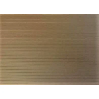 Image of Slater&#039;s Plastikard 0433 2mm &#039;N&#039; Gauge Spaced Planking Beige Plastic Styrene Sheet