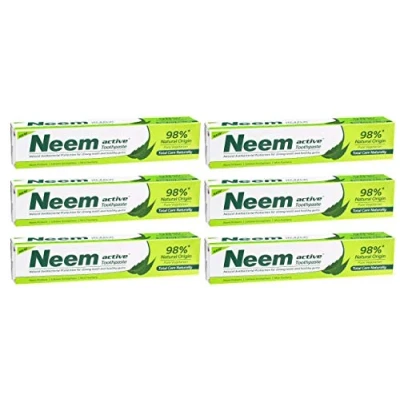 Image of 6 x Neem Active Toothpaste 100GM