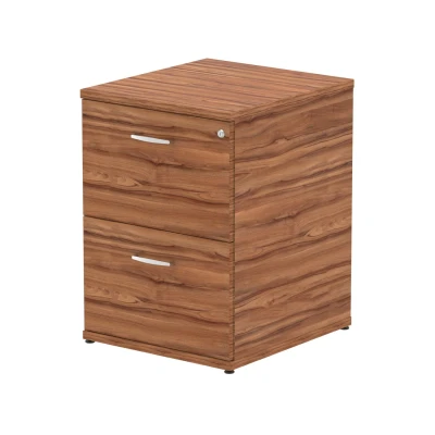 Image of Impulse Filing Cabinet 2 Drawer Walnut I000132
