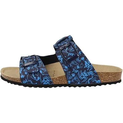 Image of Geox J Ghita Boy Sandal, Navy, 7 Child UK