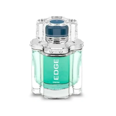 Image of Swiss Arabian Edge Intense for men EDP Spray Addictive Blend of Fruity, Citrus Fragrance Long Lasting Personal Fragrance, Cologne Enchanting Fusion Arabic Perfume 100ml