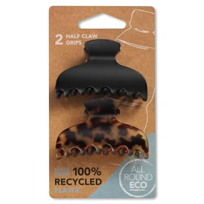 Image of All Round Eco, Medium Half Claw Grips, Recycled Plastic, Pack of 2